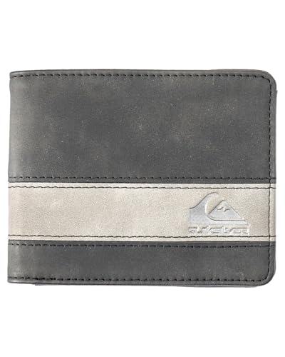 Quiksilver Reef Passage - Tri-Fold Wallet for Men - Dreifach faltbares Portemonnaie - Männer - M - Schwarz. von Quiksilver