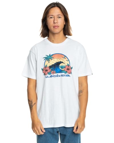 Quiksilver Riding Today - T-Shirt for Men - T-Shirt - Männer - M - Weiss. von Quiksilver