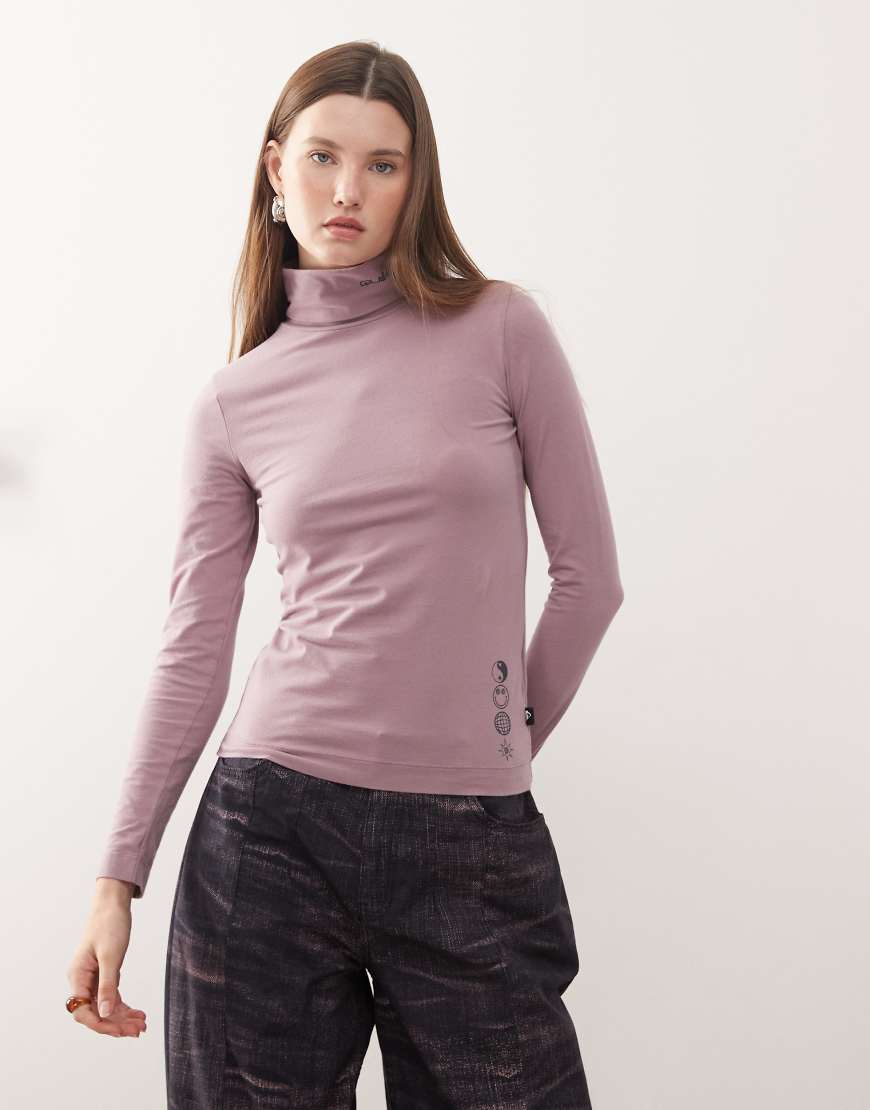 Quiksilver - Saujana - Langärmliges Shirt in Holunderbeere-Lila von Quiksilver