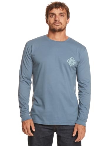 Quiksilver Scenic View - Long Sleeve T-Shirt for Men - Longsleeve - Männer - S - Blau. Quiksilver Scenic View - Long Sleeve T-Shirt for Men - Longsleeve - Männer - S - Blau. von Quiksilver