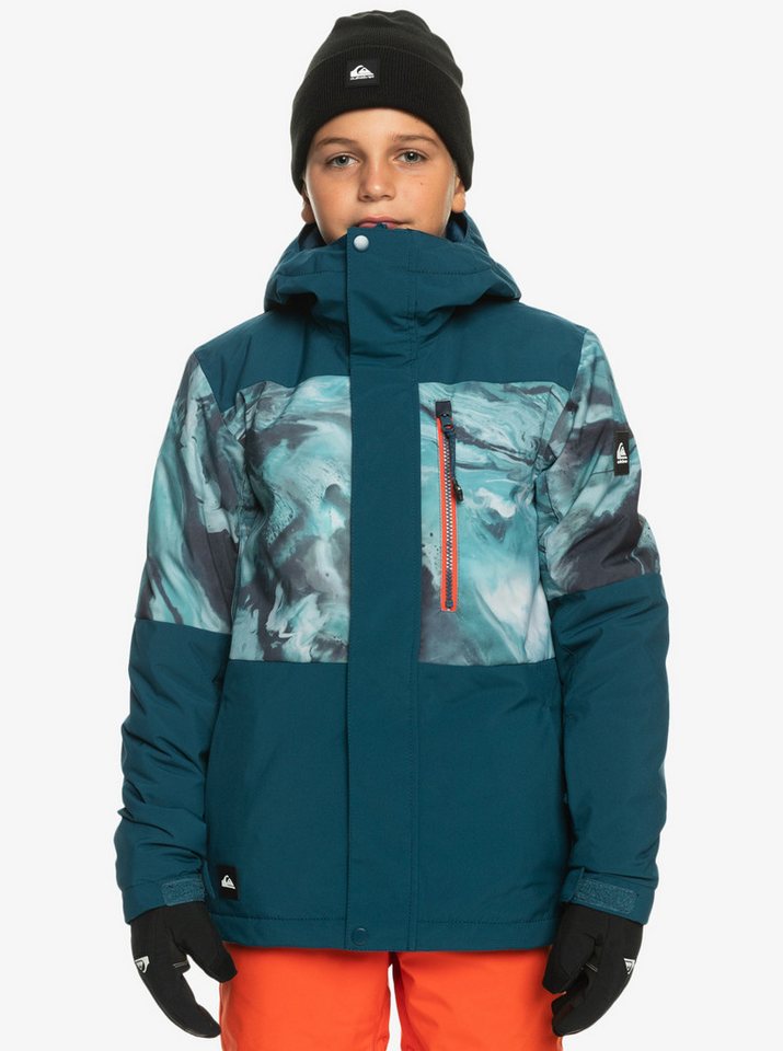 Quiksilver Schneejacke MISSION PRINTED BLOCK YOUTH JK von Quiksilver