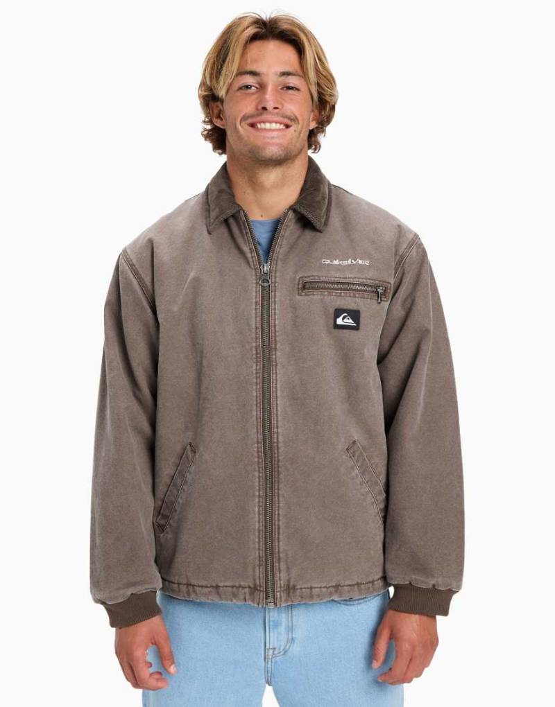 Quiksilver - Shaper Pad - Arbeitsjacke in Schokobraun-Brown Quiksilver - Shaper Pad - Arbeitsjacke in Schokobraun-Brown von Quiksilver