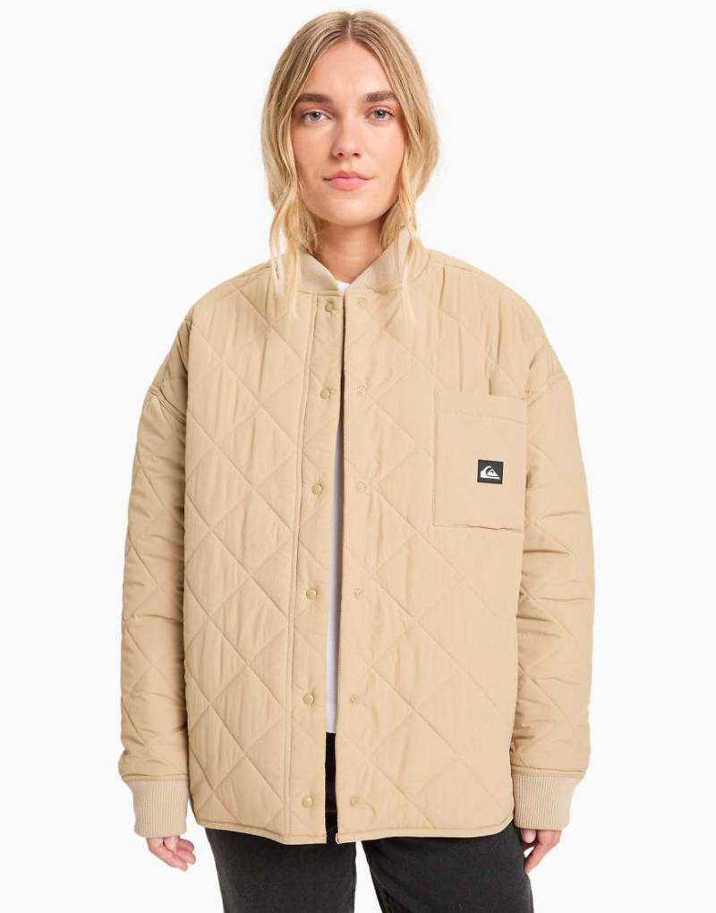 Quiksilver - Shining - Steppjacke in Maisgelb-Brown Quiksilver - Shining - Steppjacke in Maisgelb-Brown von Quiksilver