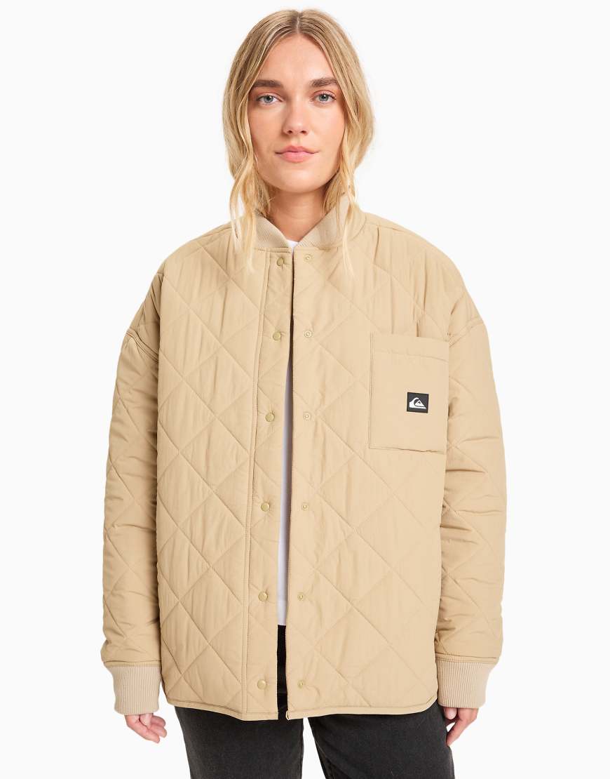 Quiksilver - Shining - Steppjacke in Maisgelb-Brown Quiksilver - Shining - Steppjacke in Maisgelb-Brown von Quiksilver