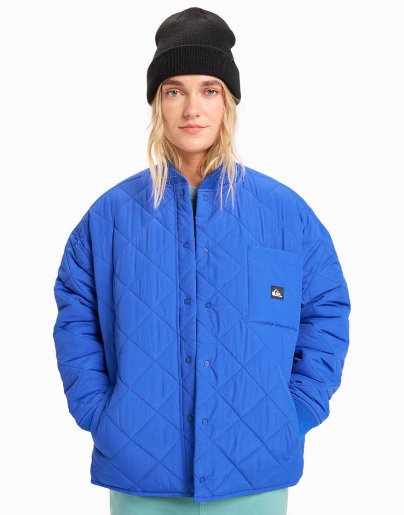 Quiksilver - Shining - Steppjacke in Surf The Web-Blau-Lila Quiksilver - Shining - Steppjacke in Surf The Web-Blau-Lila von Quiksilver