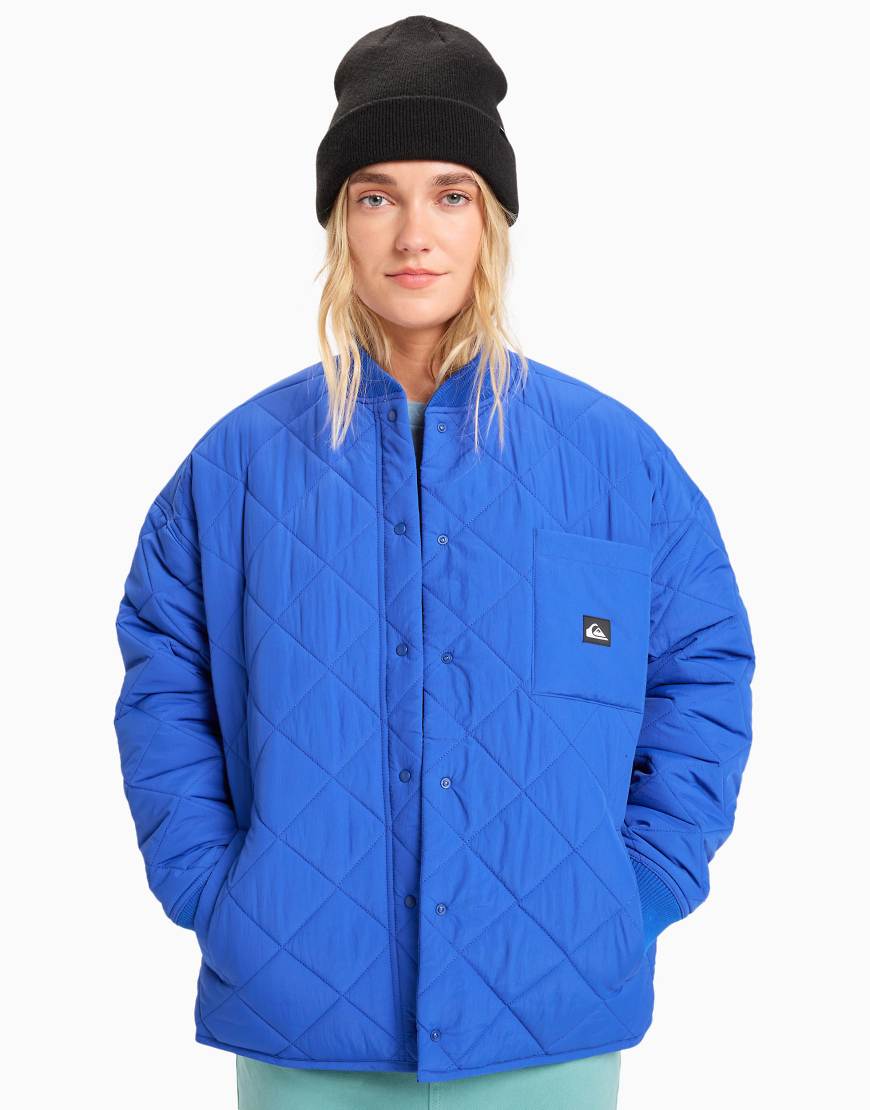 Quiksilver - Shining - Steppjacke in Surf The Web-Blau-Lila Quiksilver - Shining - Steppjacke in Surf The Web-Blau-Lila von Quiksilver