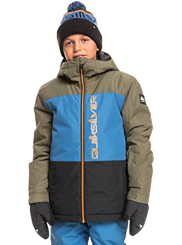 Quiksilver Side Hit - Technical Snow Jacket for Boys - Funktionelle Schneejacke - Jungen - 10 - Braun. von Quiksilver