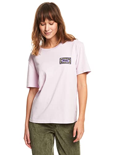 Quiksilver Standard Mineral - T-Shirt for Women - T-Shirt - Frauen - L - Lila. von Quiksilver