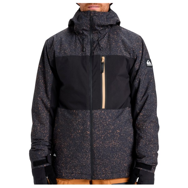 Quiksilver - Sycamore Printed Jacket - Skijacke Gr S grau/schwarz von Quiksilver