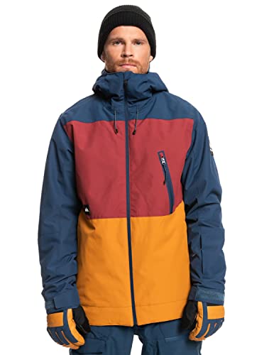 Quiksilver Sycamore - Snow Jacket for Men - Schneejacke - Männer - S - Blau. von Quiksilver