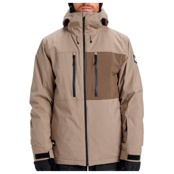 Quiksilver - Sycamore Solid 20K Jacket - Skijacke Gr XXL braun von Quiksilver