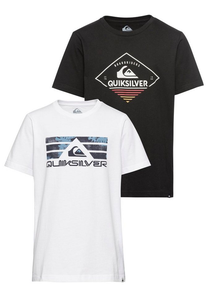 Quiksilver T-Shirt (Packung, 2-tlg., 2er-Pack) Für Kinder von Quiksilver