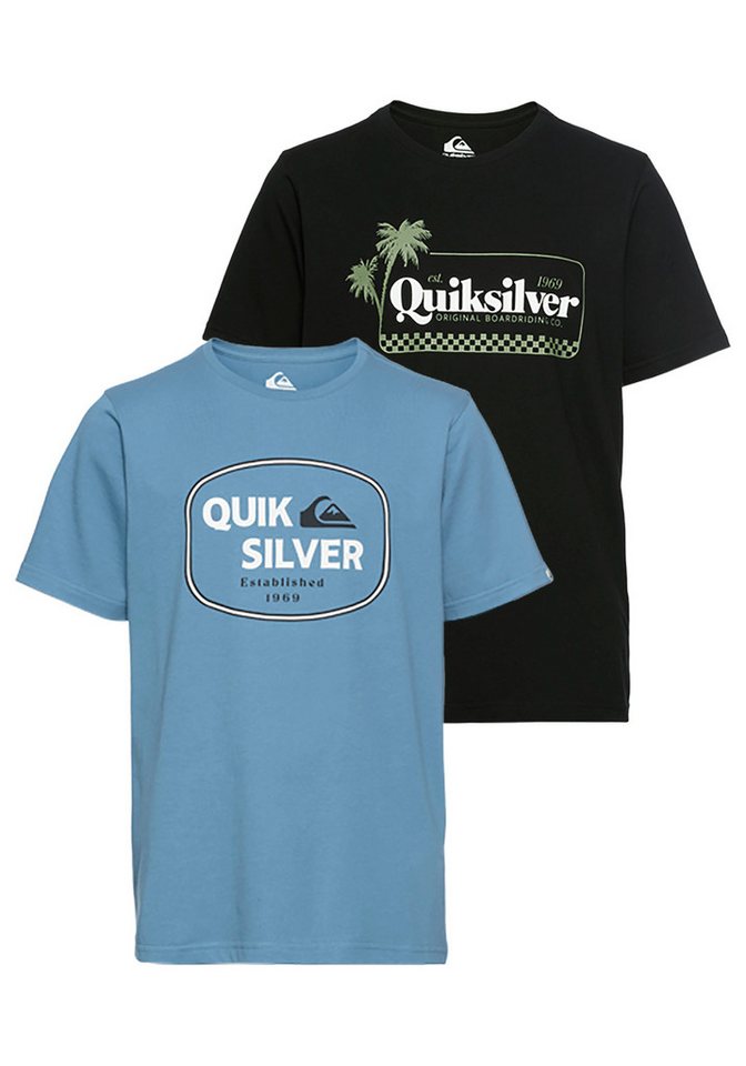 Quiksilver T-Shirt JUST FRAMED ROCKELIA SHORT SLEEVE PK YTH (2-tlg) von Quiksilver