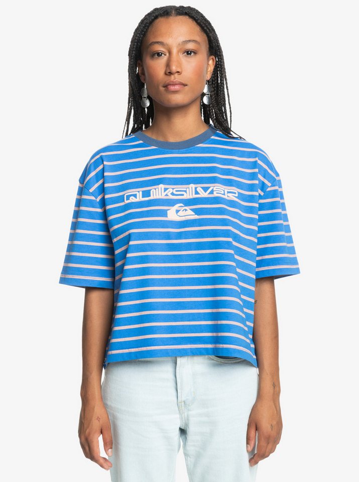 Quiksilver T-Shirt Quiksilver T-Shirt Uni Stripe and Arts XS/S von Quiksilver