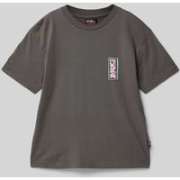 Quiksilver T-Shirt mit Label-Print in Graphit, Größe 140 Quiksilver T-Shirt mit Label-Print in Graphit, Größe 140 von Quiksilver