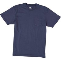 Quiksilver Herren T-Shirt blau Baumwolle von Quiksilver