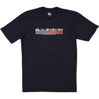 Quiksilver Herren T-Shirt blau Baumwolle von Quiksilver