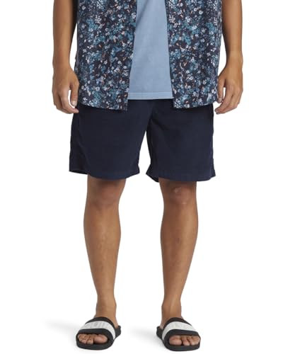 Quiksilver Taxer Cord - Corduroy Walk Shorts for Men - Kordshorts - Männer - XXL - Schwarz. von Quiksilver