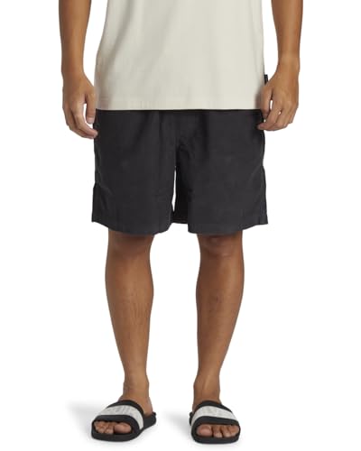 Quiksilver Taxer Cord - Corduroy Walk Shorts for Men - Kordshorts - Männer - XXL - Schwarz. von Quiksilver