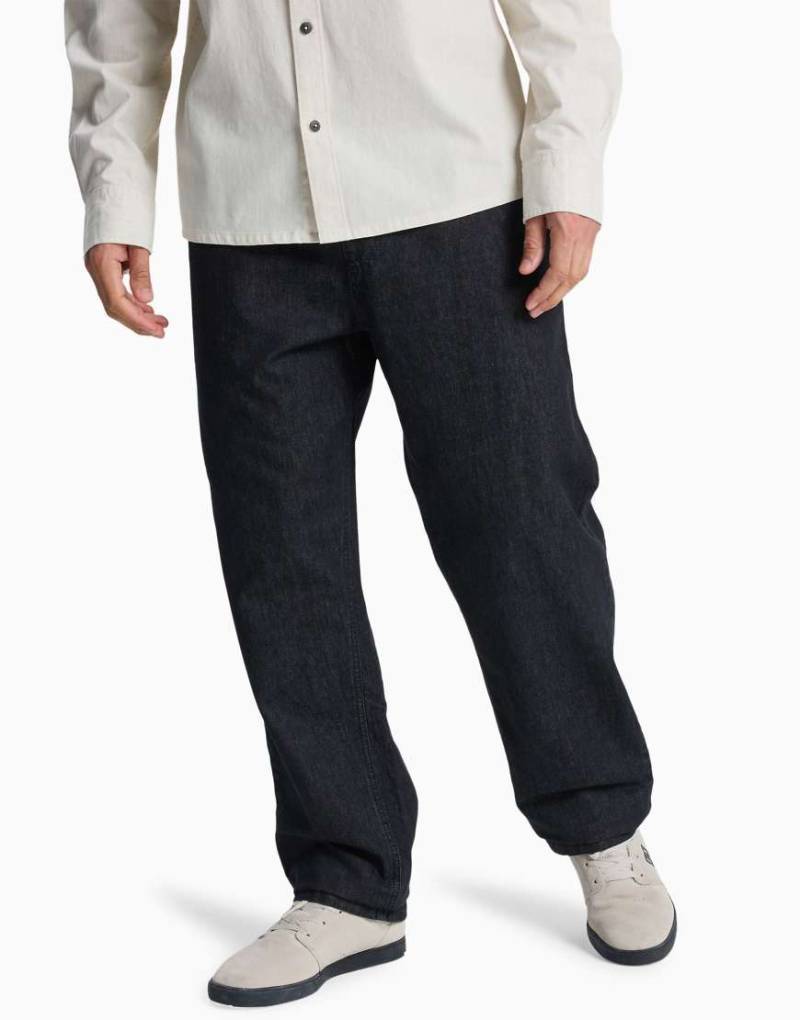 Quiksilver - Taxer - Regular-Fit-Jeans in Schwarz von Quiksilver