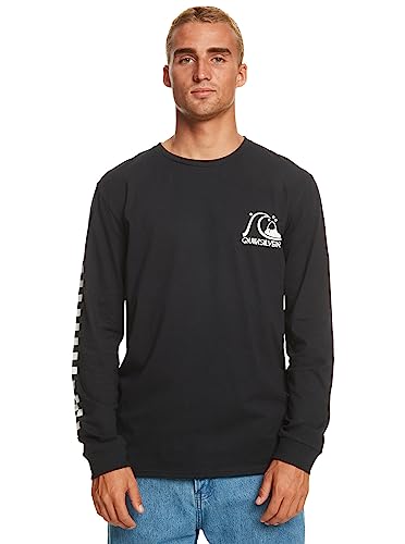 Quiksilver The Original - Long Sleeve T-Shirt for Men - Longsleeve - Männer - XL - Schwarz. von Quiksilver