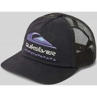 Quiksilver Trucker Cap mit Label-Stitching Modell 'OASIS' in BLACK, Größe 1 Quiksilver Trucker Cap mit Label-Stitching Modell 'OASIS' in BLACK, Größe 1 von Quiksilver