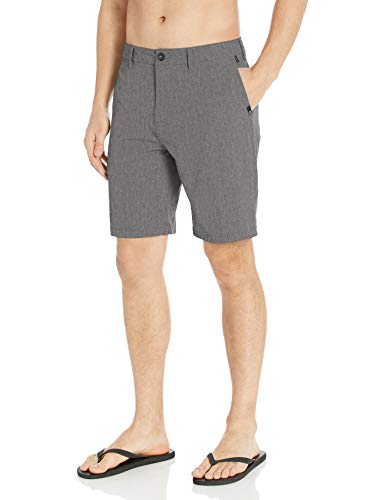 Quiksilver Herren Union Amphibian Hybrid 50,8 cm Außennaht Lässige Shorts, Schwarz/Erika, 54 von Quiksilver