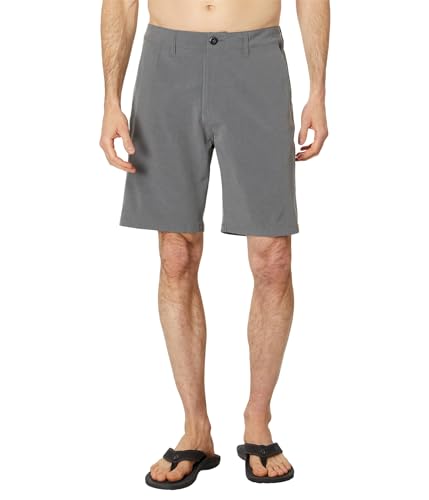 Quiksilver Union Heather Amphibien-Shorts, 50,8 cm, Schwarz, 38W x 20L von Quiksilver