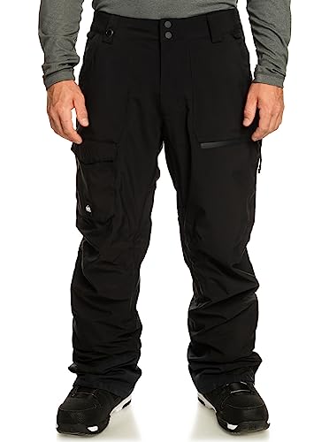 Quiksilver Utility - Shell Snow Pants for Men - Shell-Schneehose - Männer - M - Schwarz. von Quiksilver