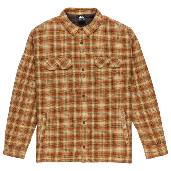 Quiksilver - Venture Sherpa Shirt - Hemd Gr S braun/beige von Quiksilver