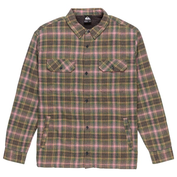 Quiksilver - Venture Sherpa Shirt - Hemd Gr S braun von Quiksilver