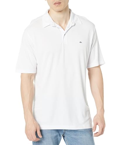 Quiksilver Water 2 Herren-Poloshirt mit Kragen, leicht, schnell trocknend, Weiss/opulenter Garten, XX-Large von Quiksilver