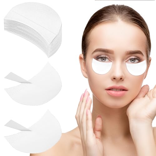 200 Stück Lidschatten Schild Protector Pads,Lidschatten Pads,Lid-schatten Schablonen,zur Verhinderung von Wimpernverlängerung Tönung und Lippen Make-up Rückstand von Quilax