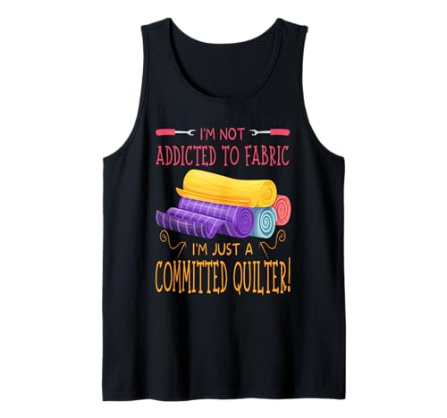 Lustige Quilt-Kunst für Frauen, Quilten, Nähliebhaber, Quilter Tank Top von Quilting Quilter Supplies Sewing Accessories