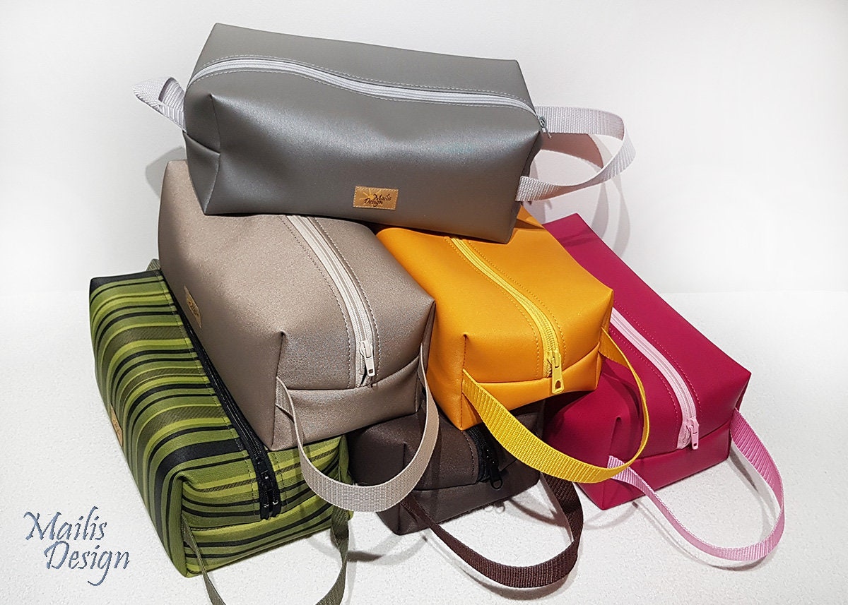 Schuhsack Aus Kunstleder 26 X 13 cm von QuiltsByMailisDesign