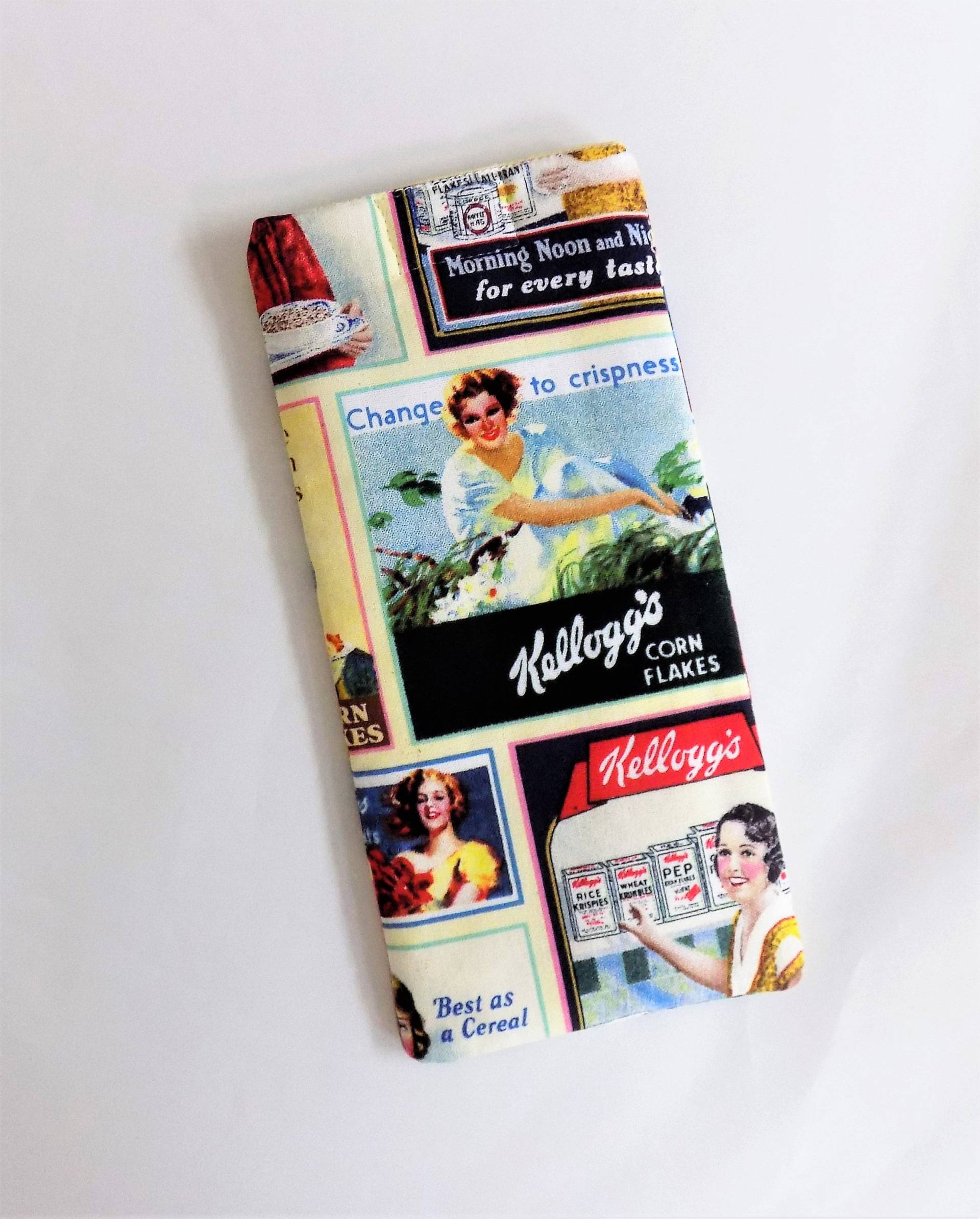 Vintage Look Brillenetui Handgenähtes Stoffbeutelchen Aus Baumwolle Vintage Look Brillenetui Handgenähtes Stoffbeutelchen Aus Baumwolle von Quiltwear