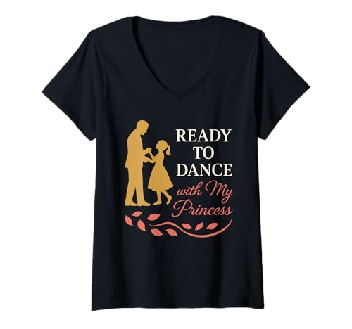 Damen Vater der Quinceañera Quitte Papa 15 Años Latino Geschenk T-Shirt mit V-Ausschnitt Damen Vater der Quinceañera Quitte Papa 15 Años Latino Geschenk T-Shirt mit V-Ausschnitt von Quinceañera Party 2025 Apparel Matching Custom