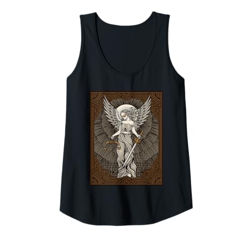 Damen Justice Angel Tank Top von Quinn Cafe