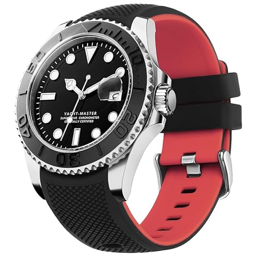 Quirxio Uhrenarmband aus Gummi, 20 mm, 22 mm, Uhrenarmband aus Silikon, keine Lücken, für Samsung Galaxy Watch 46 mm, Watch GT4, 46 mm Uhrenarmbänder, 20 mm, Achat Quirxio Uhrenarmband aus Gummi, 20 mm, 22 mm, Uhrenarmband aus Silikon, keine Lücken, für Samsung Galaxy Watch 46 mm, Watch GT4, 46 mm Uhrenarmbänder, 20 mm, Achat von Quirxio