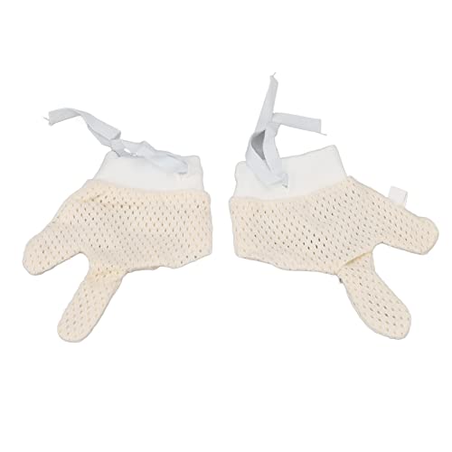 Qukaim Anti-Kratz-Fäustlinge Baby Fäustlinge Mesh Handhandschuhe Unisex Anti-Scratch Mitts with Drawstring for Infants Newborns, Suitable for Boys and Girls, Size L Qukaim Anti-Kratz-Fäustlinge Baby Fäustlinge Mesh Handhandschuhe Unisex Anti-Scratch Mitts with Drawstring for Infants Newborns, Suitable for Boys and Girls, Size L von Qukaim