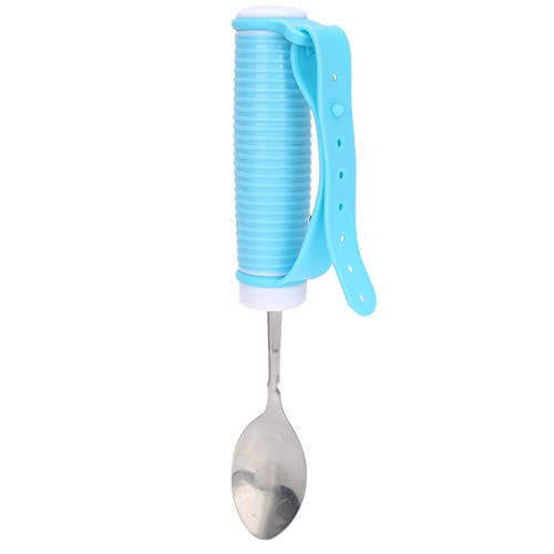Qukaim Behinderte Eating Aids Ältere Hilfsgeschirr Flexibles Anti-Rutsch-Esslöffel Werkzeug für Behinderte Ergonomisches Design Ideal für Senioren Einfacher Griff Leicht 18cm Lang von Qukaim