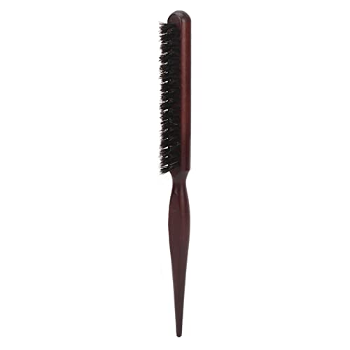 Qukaim Styling Teasing Brush Hair Teasing Brush, Rat Tail Teasing Brush for Back Combing, Salon Styling Tool for Men and Women, Ideal for Volume and Texture, Lightweight, Compact Design von Qukaim