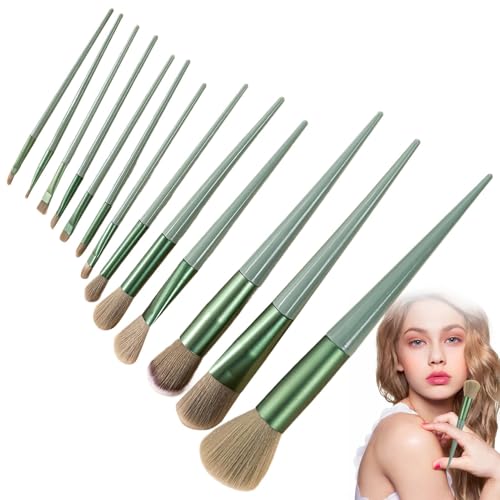 Qumiuu Make-up-Pinsel-Set, Make-up-Pinsel-Set - 13X professionelles Make-up-Pinsel-Set mit synthetischen Borsten | Foundation Rouge Lidschatten Kosmetikpinsel Set Fashion Diversity Gesichtspinsel Set Qumiuu Make-up-Pinsel-Set, Make-up-Pinsel-Set - 13X professionelles Make-up-Pinsel-Set mit synthetischen Borsten | Foundation Rouge Lidschatten Kosmetikpinsel Set Fashion Diversity Gesichtspinsel Set von Qumiuu