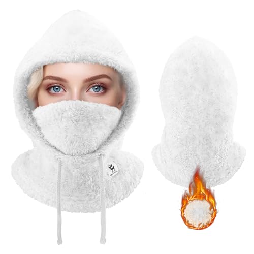 Qunature Sturmhaube Winter Warme Balaclava Thermo Winddichte Sturmmaske Skimaske für Outdoor-Aktivitäten wie Radfahren Motorradfahren Snowboarden Skifahren Nackenwärmer für Damen/Herren Unisex von Qunature