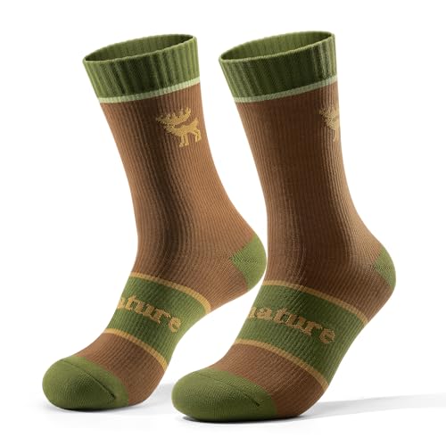 Qunature Wasserdichte Socken Herren Damen Vier Jahreszeiten Outdoor-Socken für Wandern Radfahren Skifahren Winddicht und Warmhaltend Unisex Qunature Wasserdichte Socken Herren Damen Vier Jahreszeiten Outdoor-Socken für Wandern Radfahren Skifahren Winddicht und Warmhaltend Unisex von Qunature