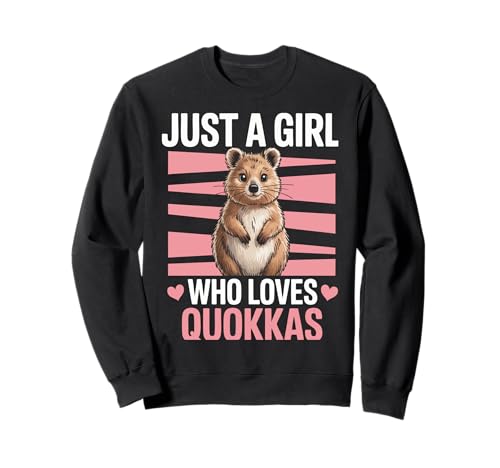 Quokka Nur EIN Mädchen, das Quokkas liebt Sweatshirt von Quokka Animal Quokkas