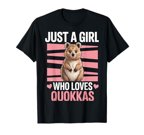 Quokka Nur EIN Mädchen, das Quokkas liebt T-Shirt von Quokka Animal Quokkas