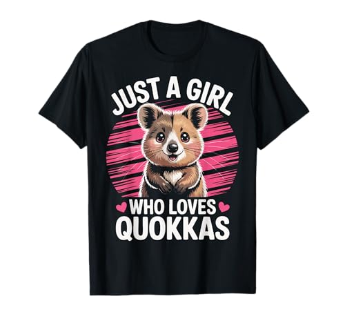 Quokka Nur EIN Mädchen, das Quokkas liebt T-Shirt von Quokka Animal Quokkas