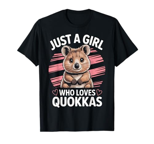 Quokka Nur EIN Mädchen, das Quokkas liebt T-Shirt von Quokka Animal Quokkas