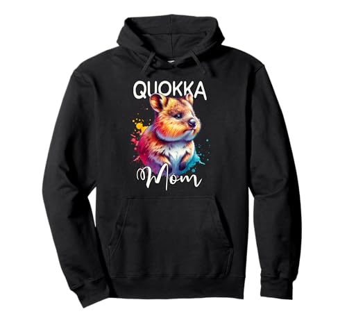 Quokka Mom Quokka Mama Pullover Hoodie von Quokka Mama Für Damen